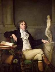 Retrato que se presume ser Auguste Louis de Talleyrand (1770-1832) c.1792